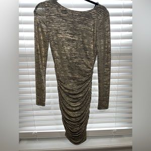 Vince Camuto ruched event dress